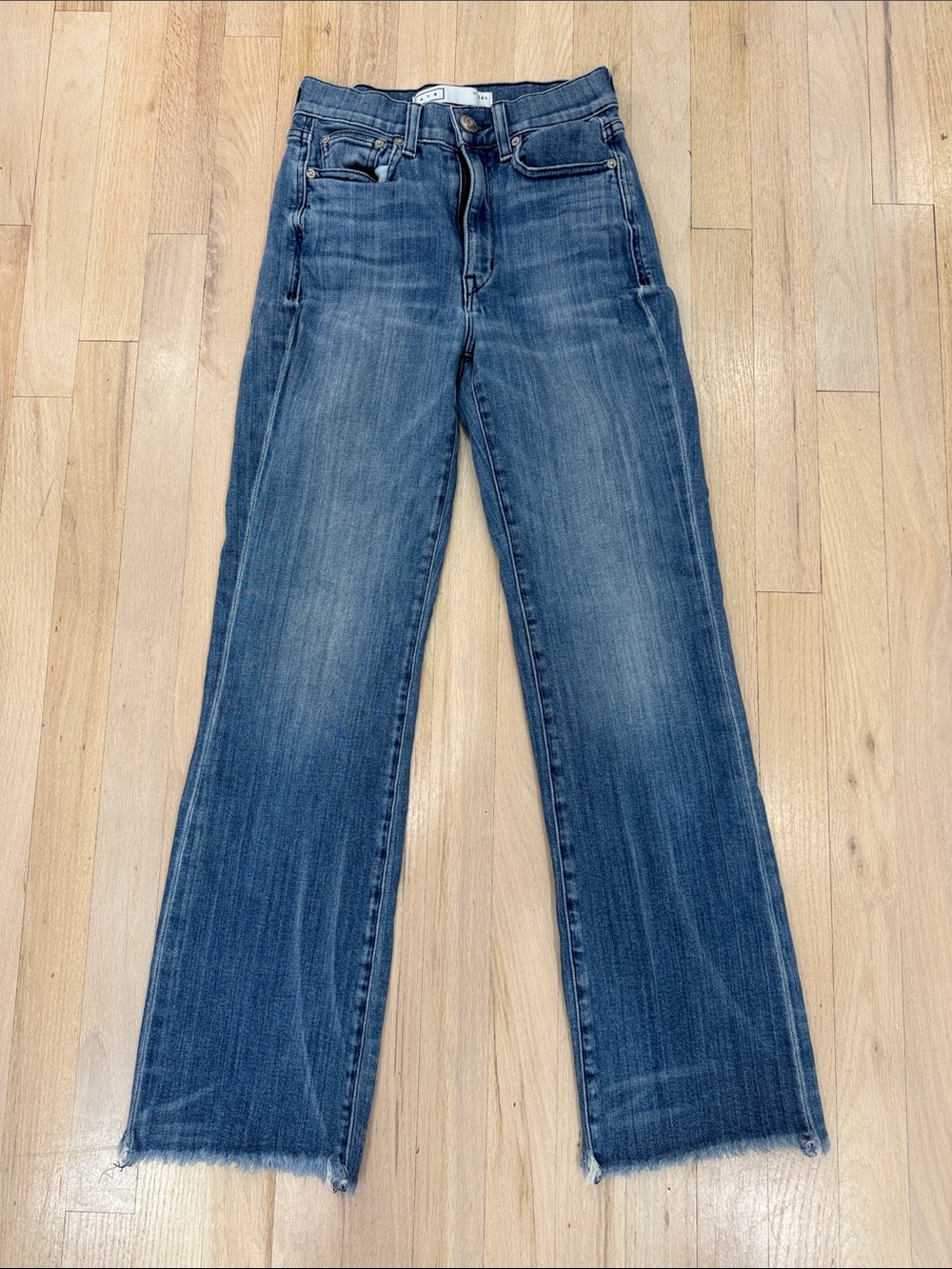 EUC AYR The Bomb Pop Mid Rise Jeans, Bomba, 26L